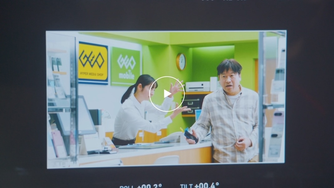 サムネイル：CMメイキング映像